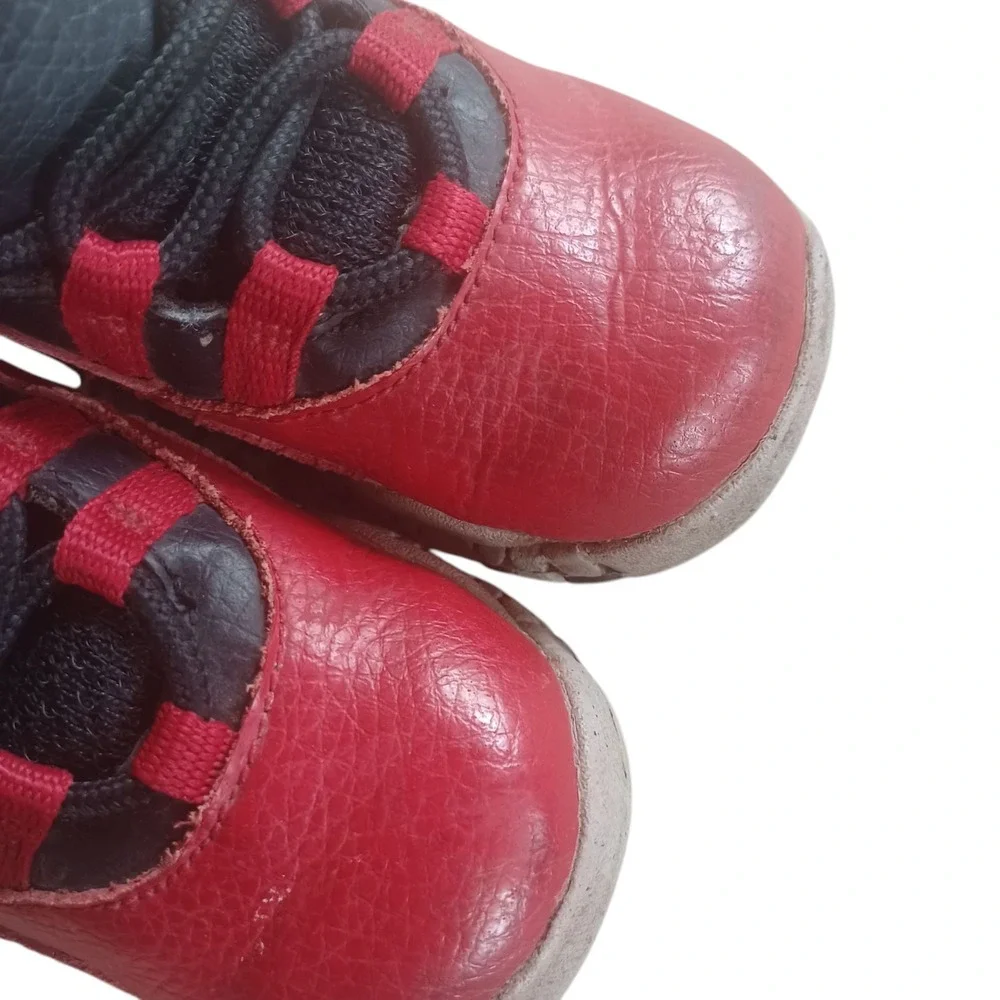 Nike Air Jordan Vintage Toddler Red‎ Leather Boots 6C